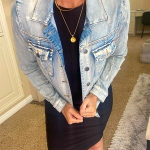 Distressed Jean Jacket